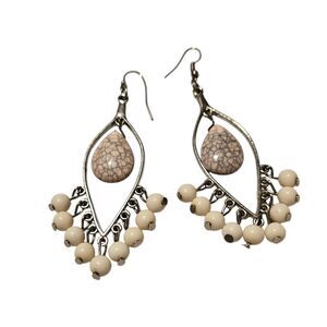 Boho Vintage Earrings see measurements